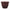 FLOWER POT PLAIN/RD (GP-3008)