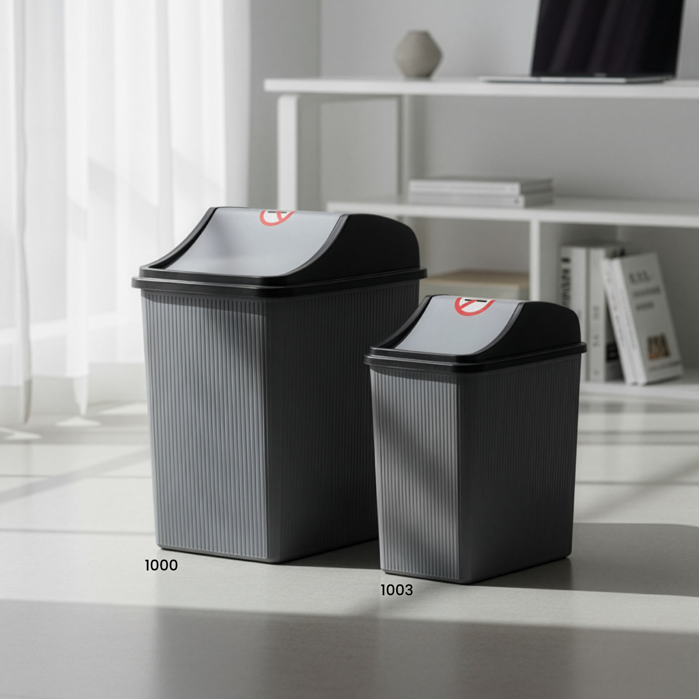 RECT. SWING DUSTBIN (1000)