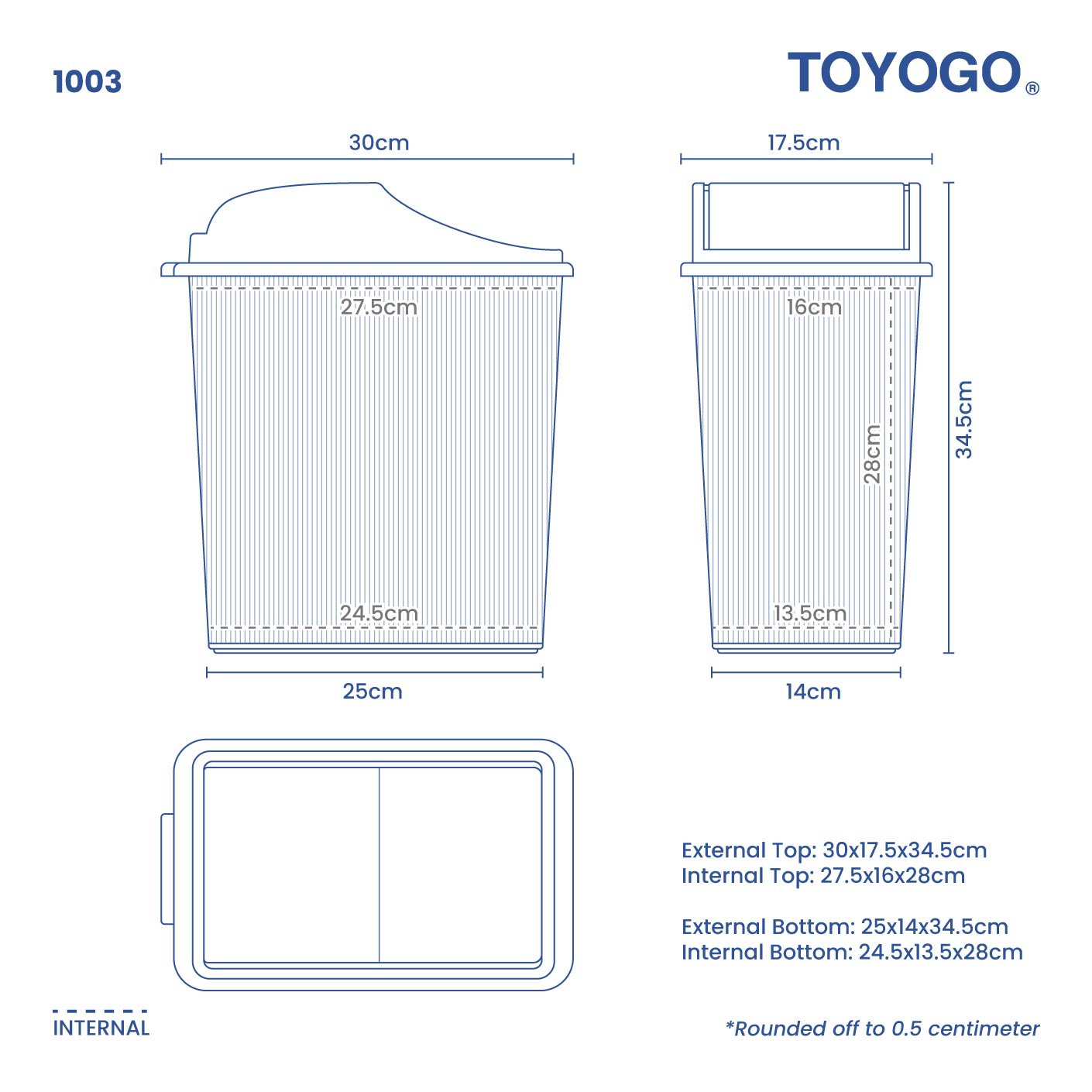 SWING DUSTBIN (1003)