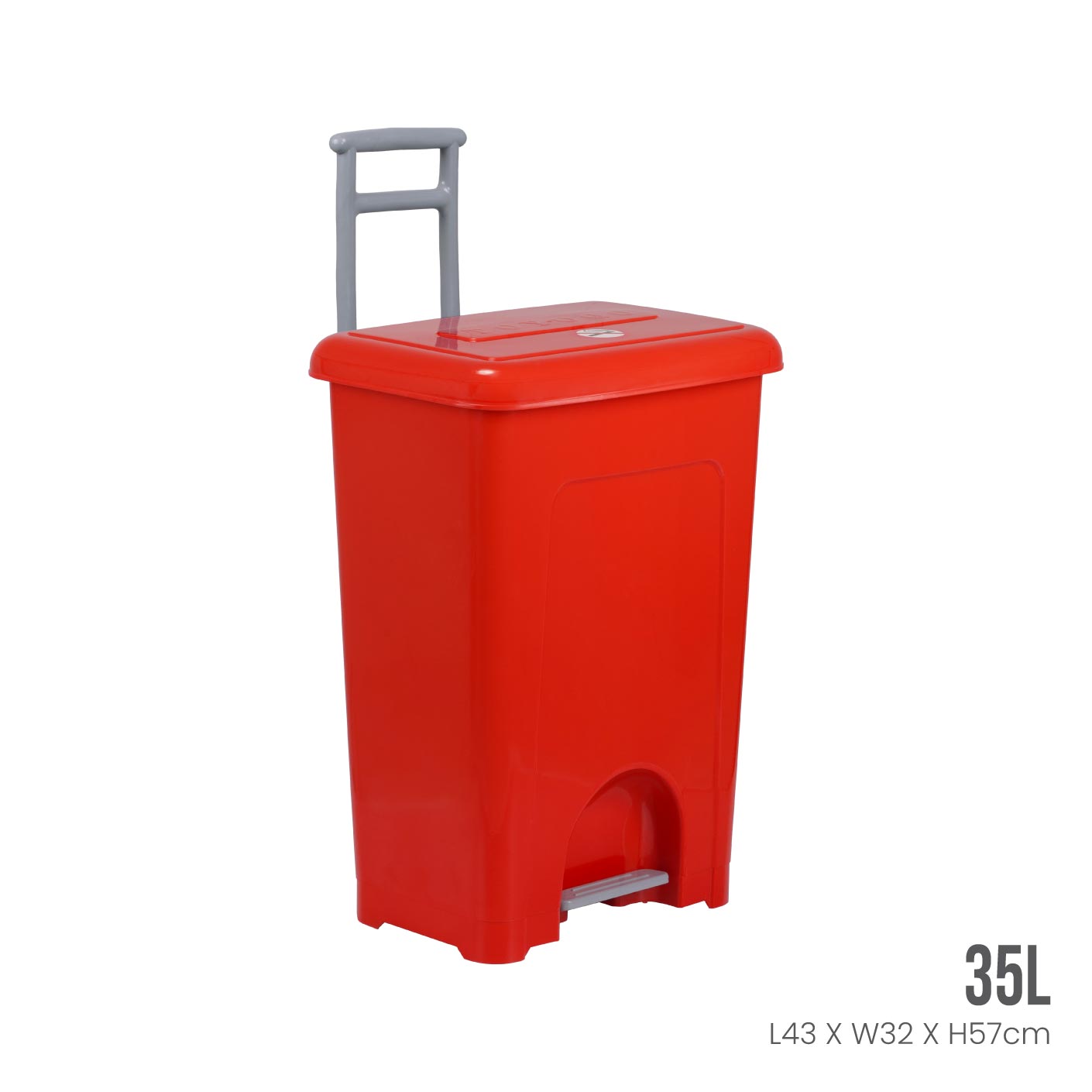STEP BIN W/HANDLE 35L (1005)