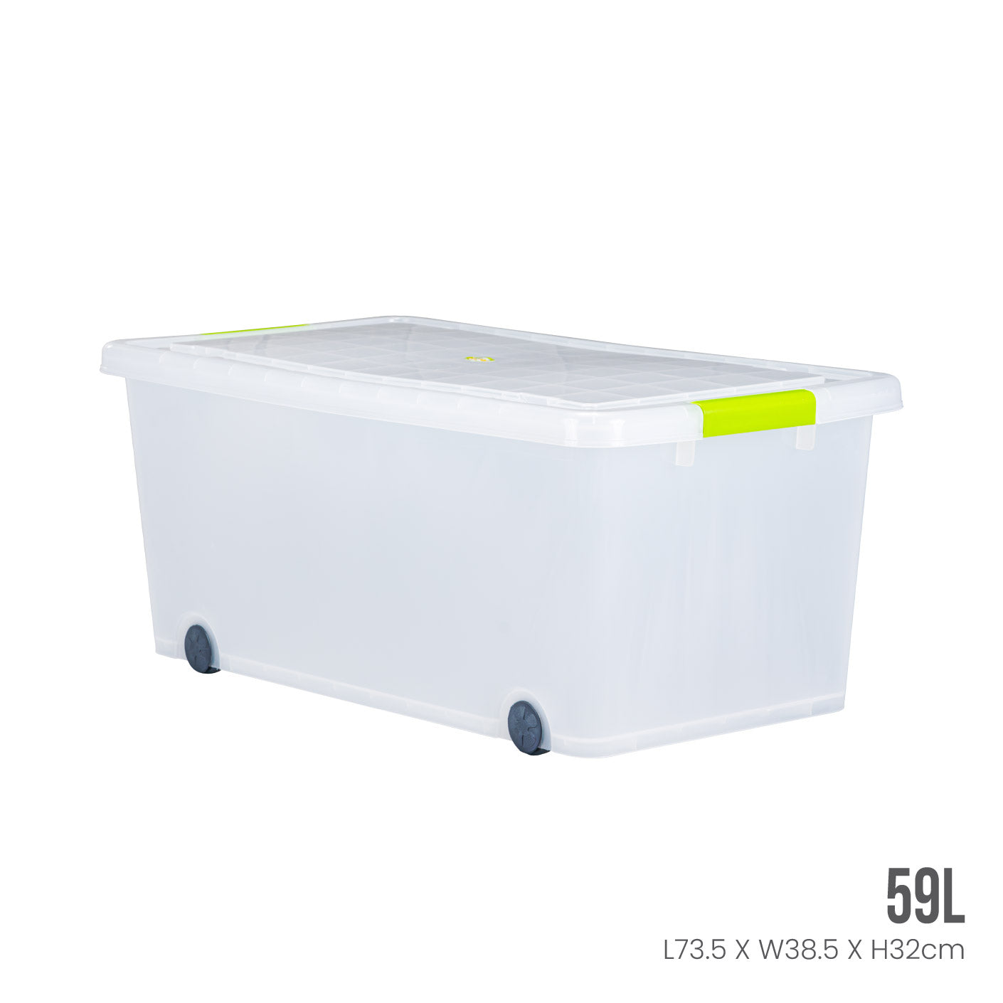 LONG STORAGE BOX W/WHEEL (1090)