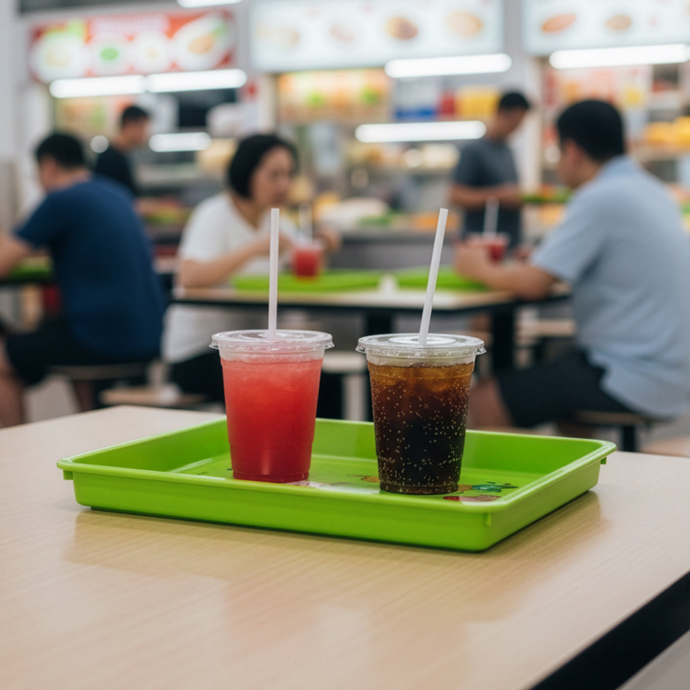 SQUARE SERVING TRAY (1118)