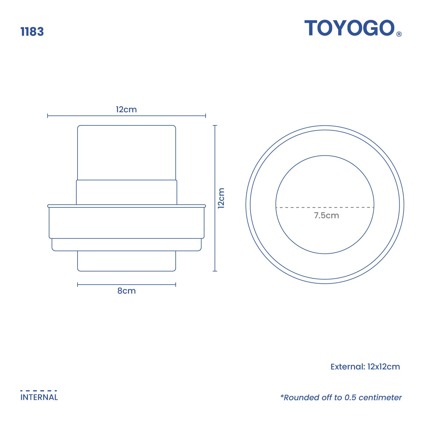 MILK CAN CONTAINER 1183H (1183)