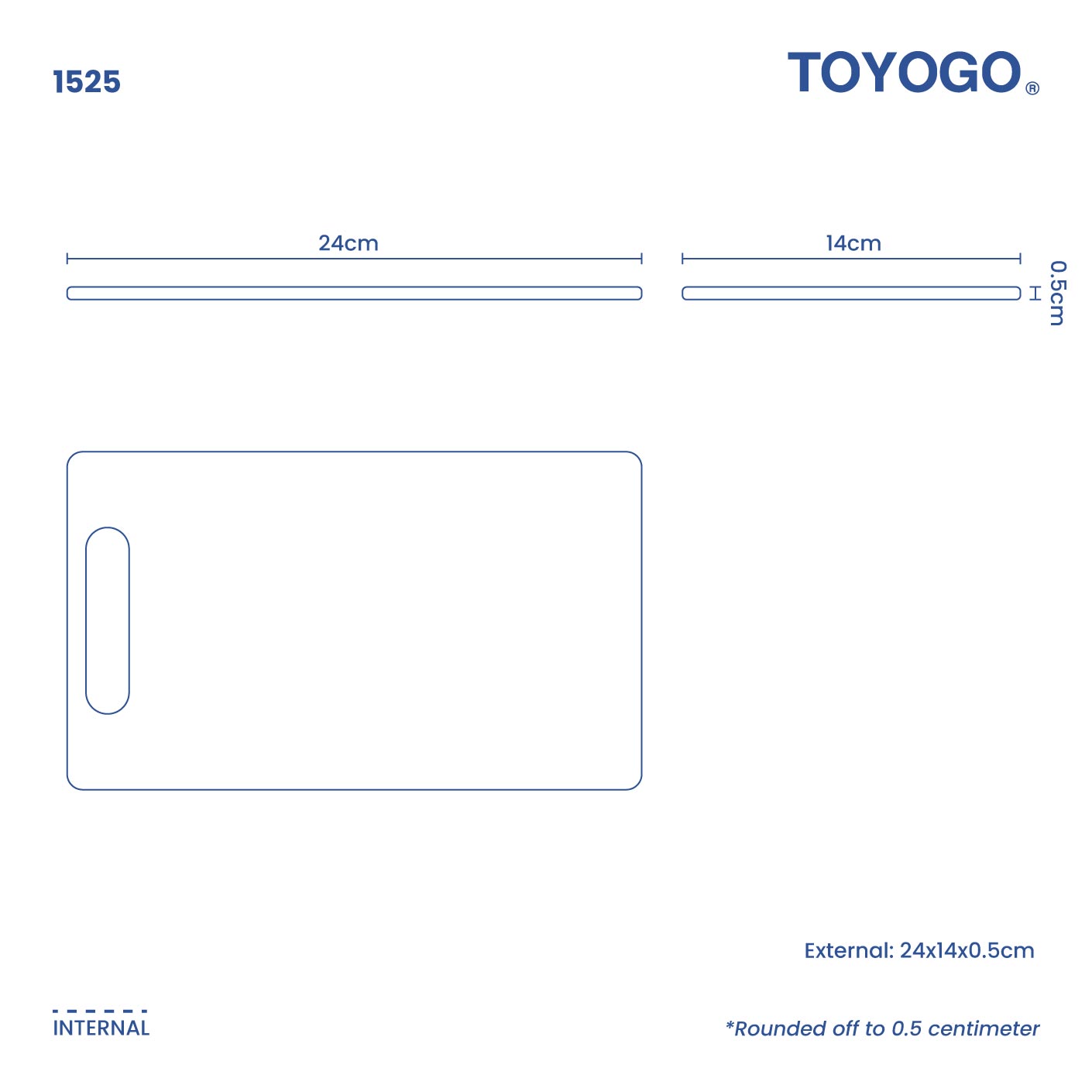 CUTTING BOARD (S) RT (1525)