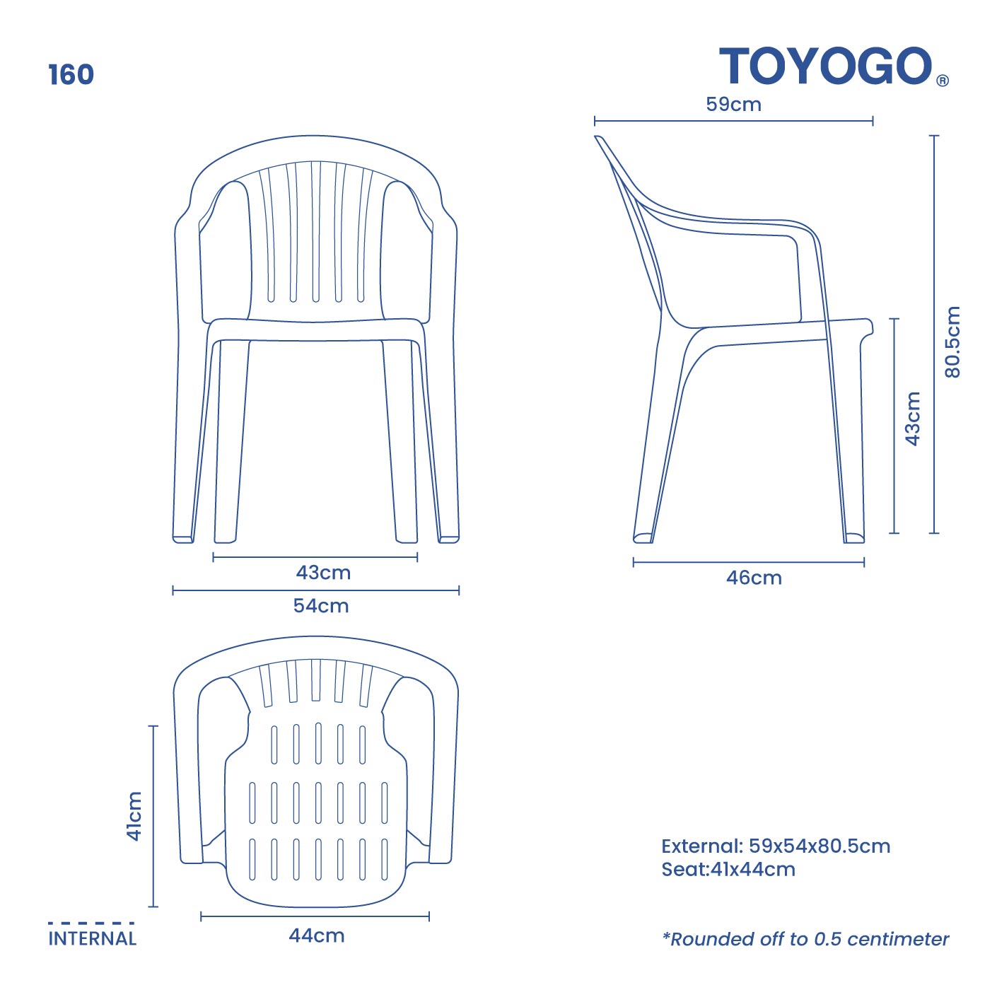 POLTRONA ARM CHAIR (160)