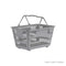 SHOPPING BASKET W/WHEELS (1729)