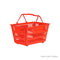 SHOPPING BASKET W/WHEELS (1729)
