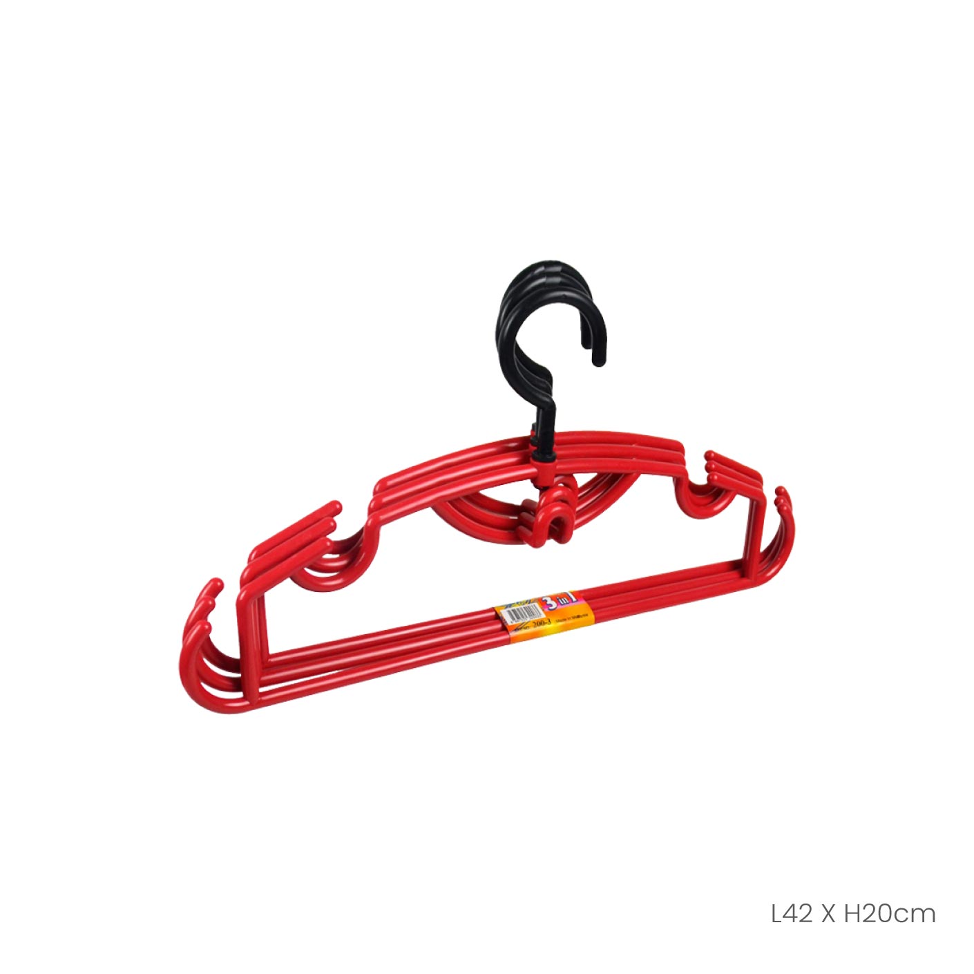 BOUTIQUE HANGER (3PC/SET) (200-3P)