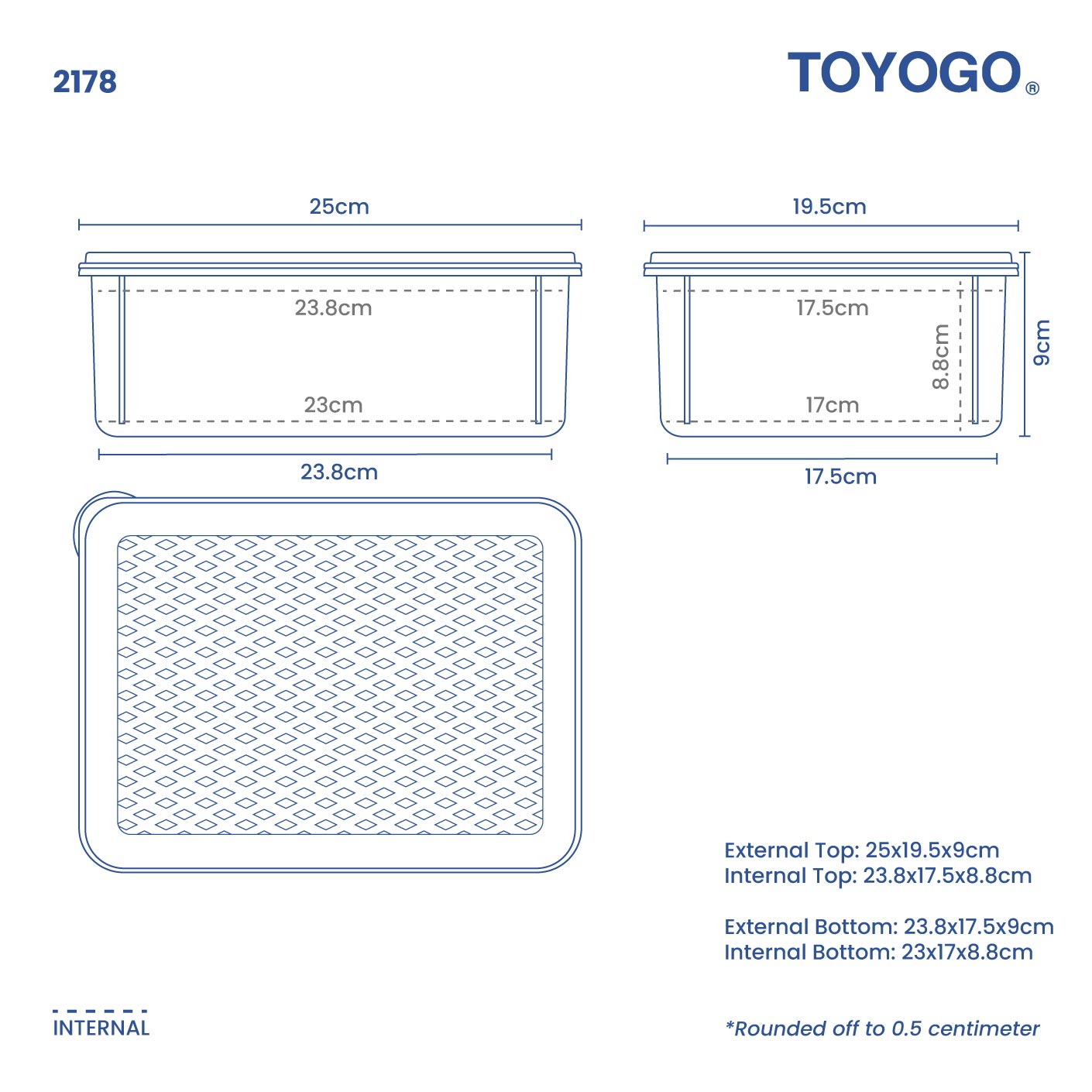 RECT.BOX NO.2 (2178)