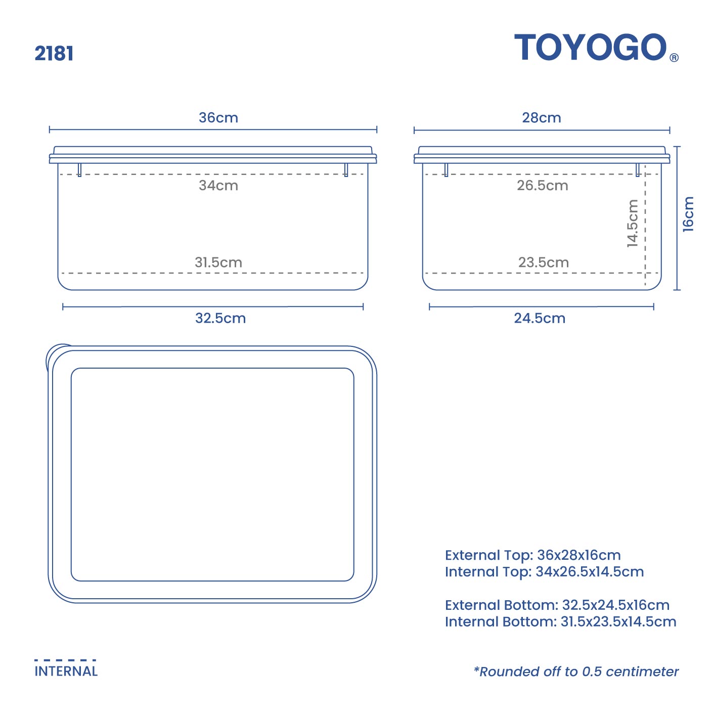 RECT.BOX NO.5 (2181)
