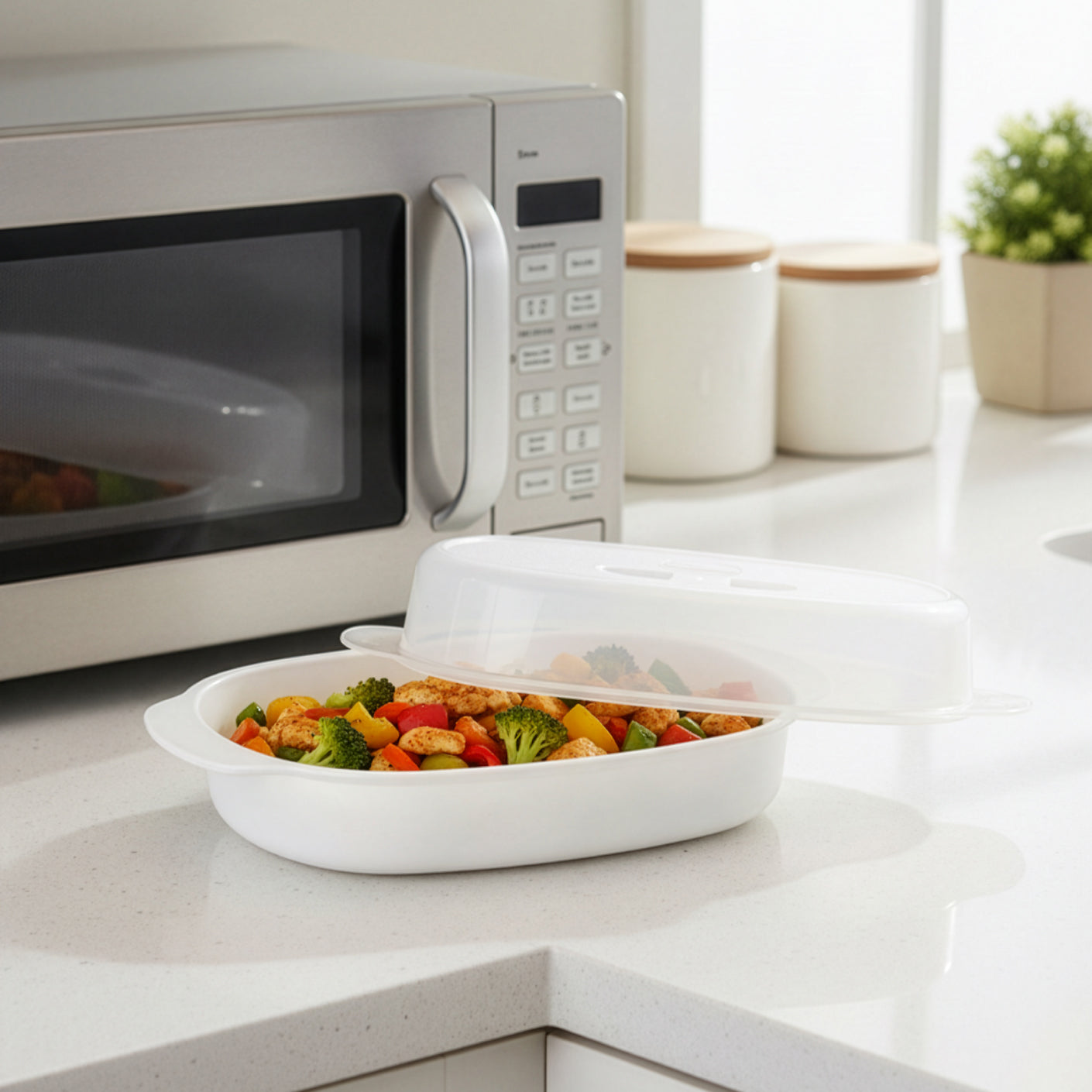 MICROWAVE USE STEAMER (222)