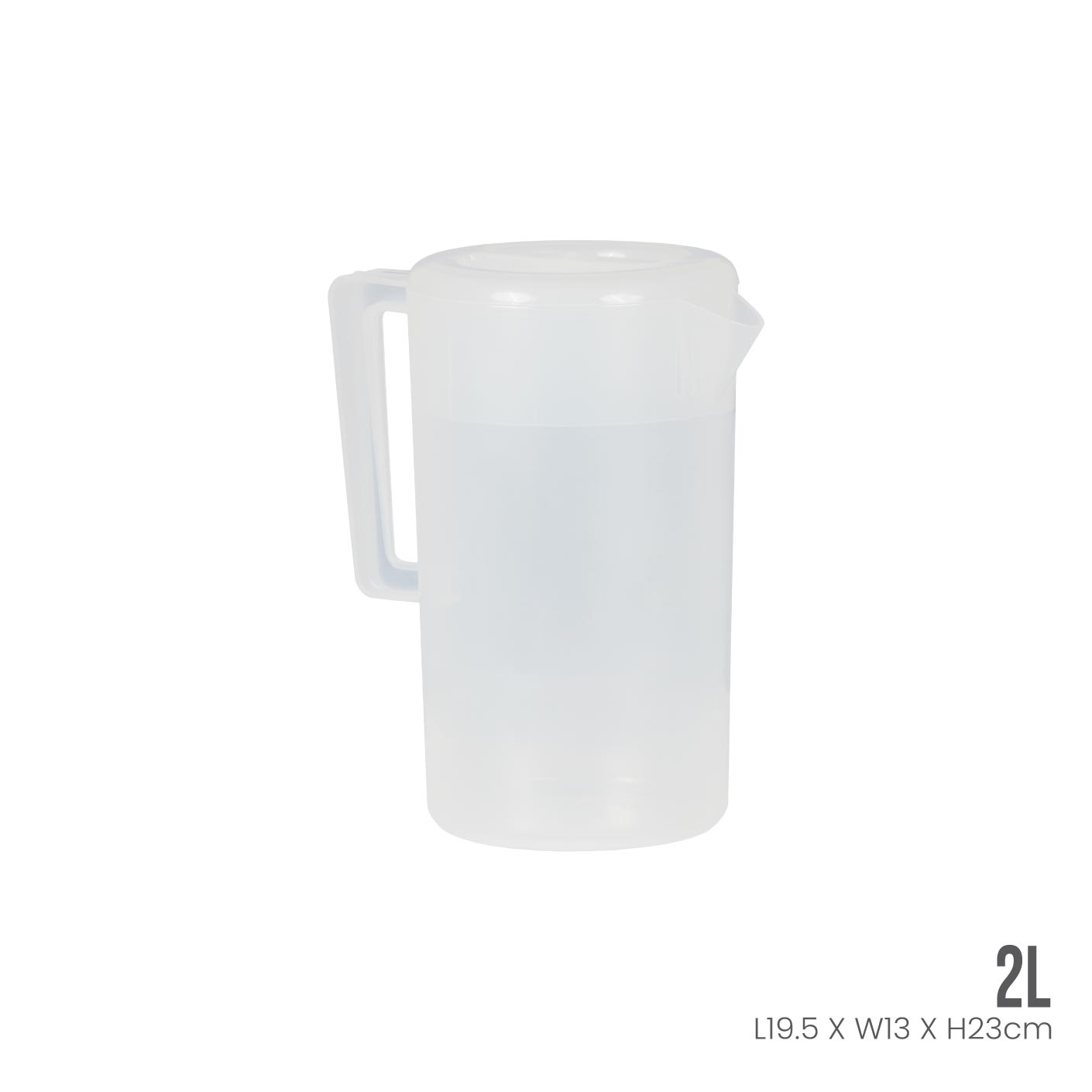 WATER JUG 2L RD (236)