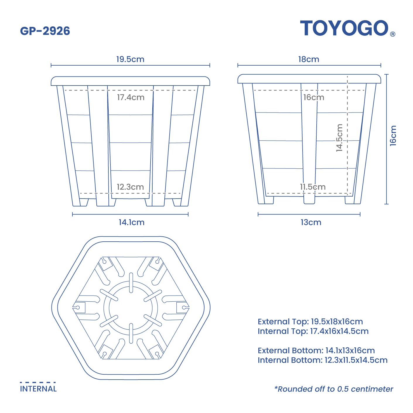 GARDEN POT NUT (GP-2926)
