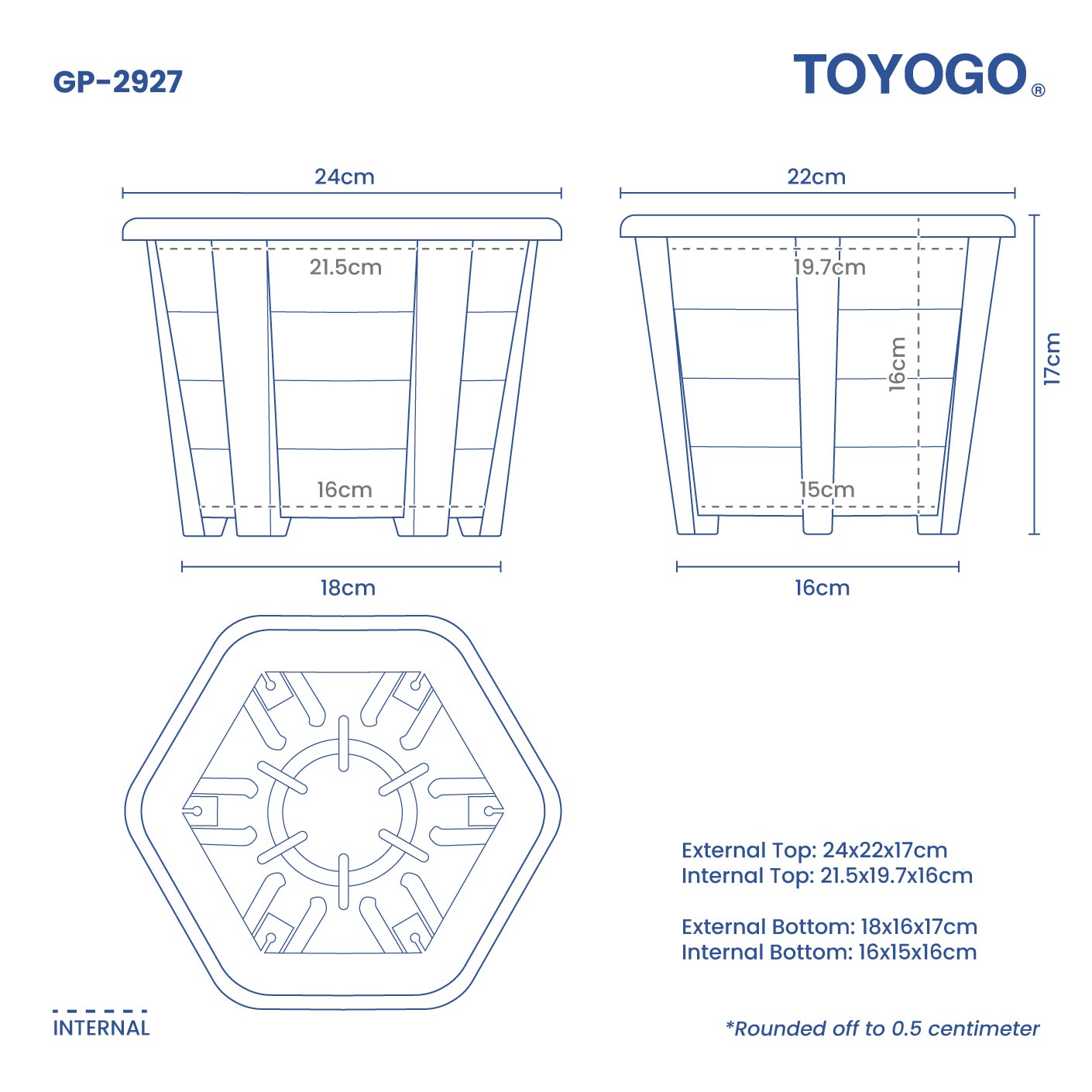 GARDEN POT NUT (GP-2927)