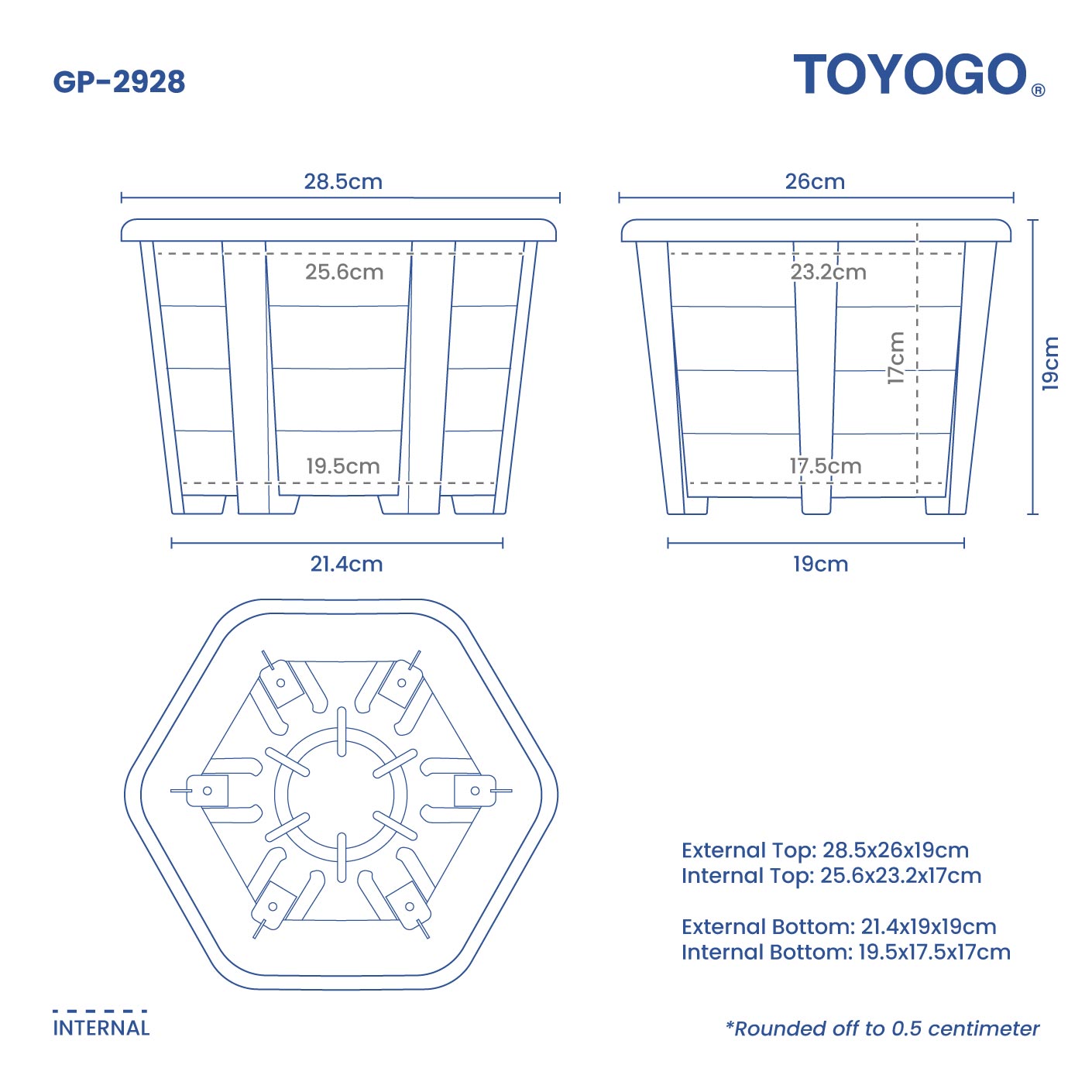 GARDEN POT NUT (GP-2928)