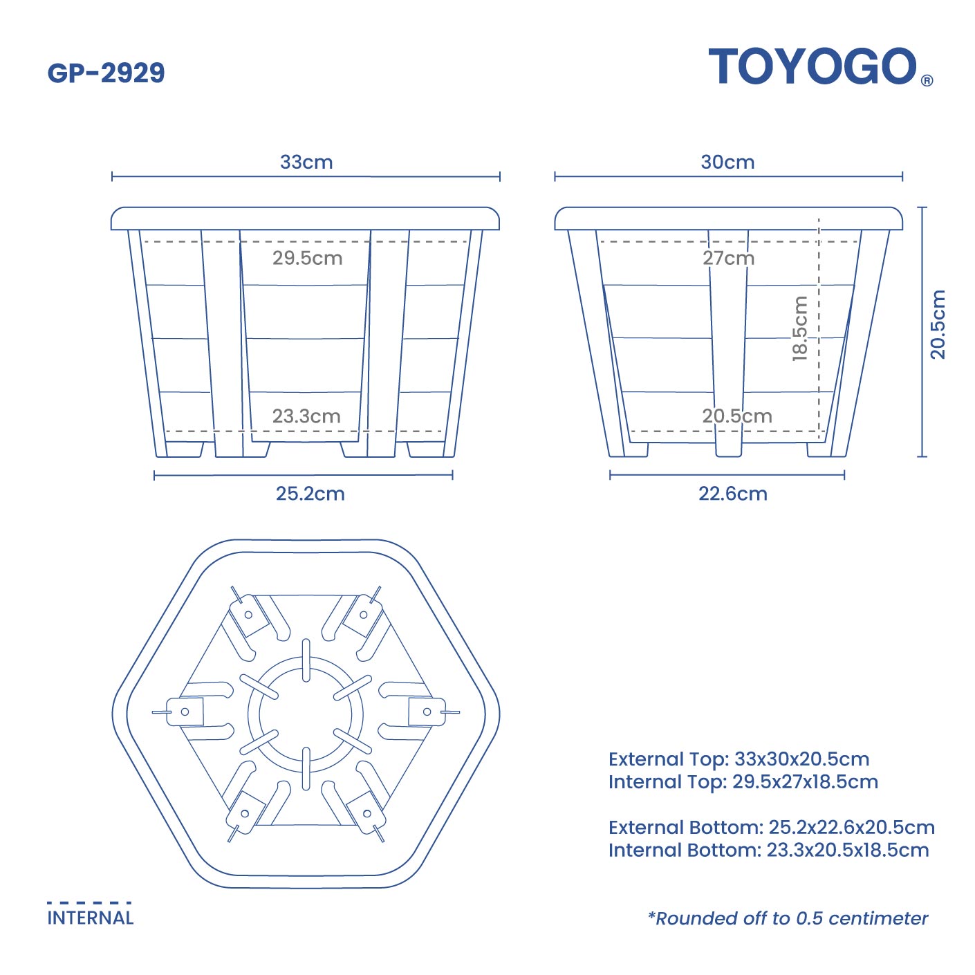 GARDEN POT NUT (GP-2929)