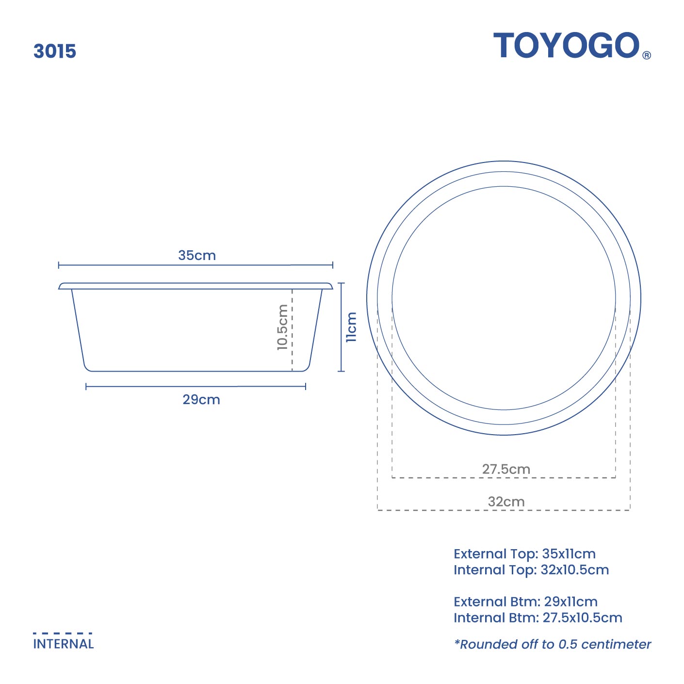 BASIN 15 INCH (3015)