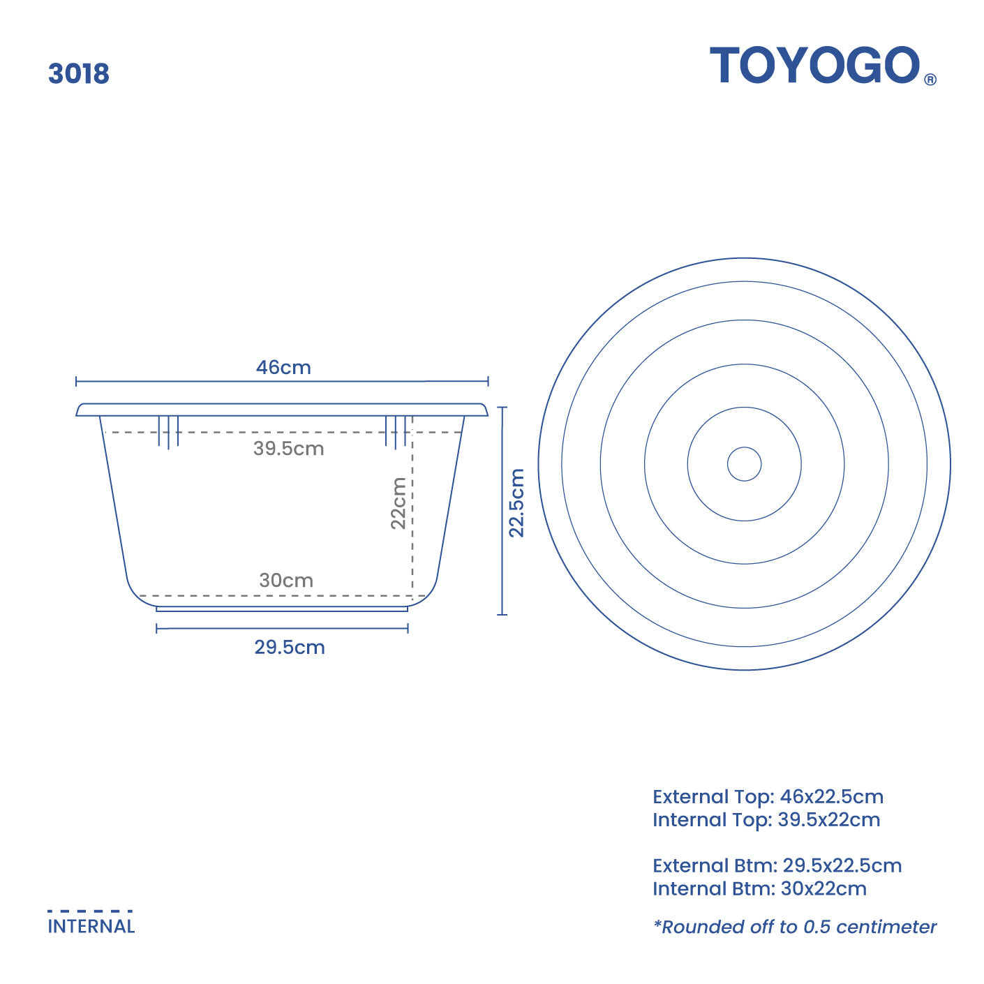 BASIN 18 INCH (3018)