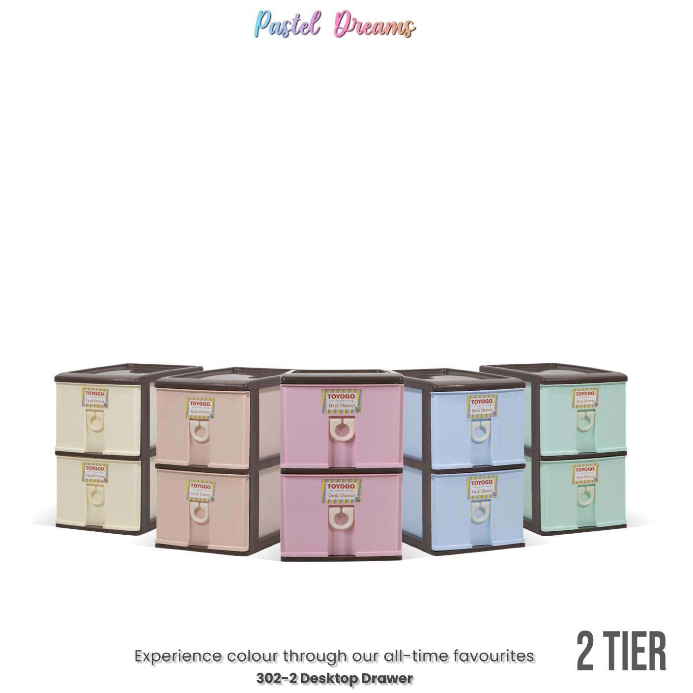 2 TIER CD/SAT DRAWER (302-2)