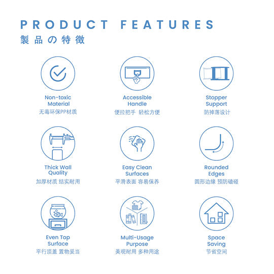 3 TIER CD/SAT DRAWER (302-3)
