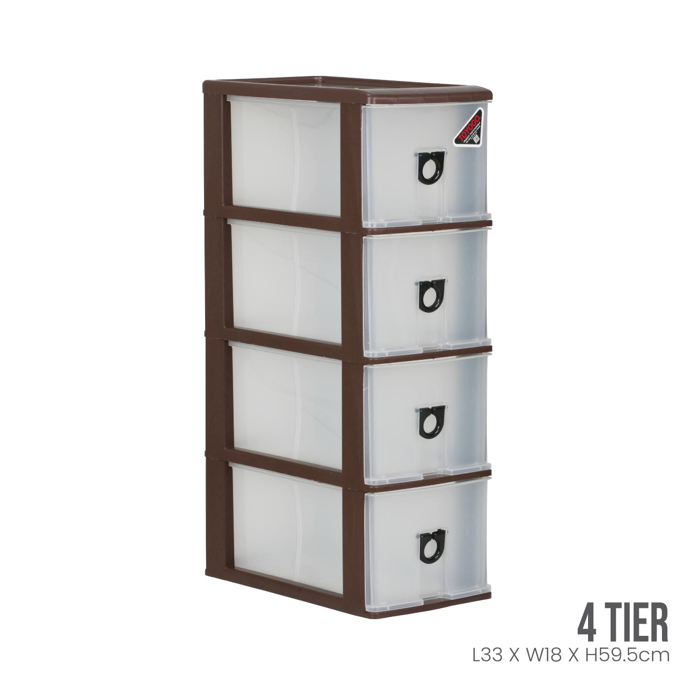4 TIER CD/SAT DRAWER (302-4)