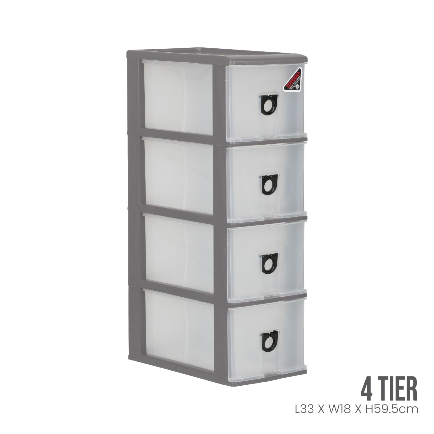 4 TIER CD/SAT DRAWER (302-4)