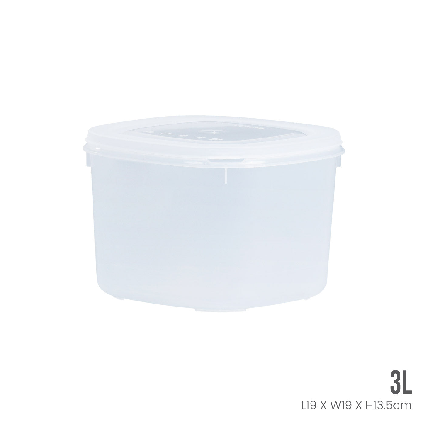 FRESH SQUARE BOX (3104)