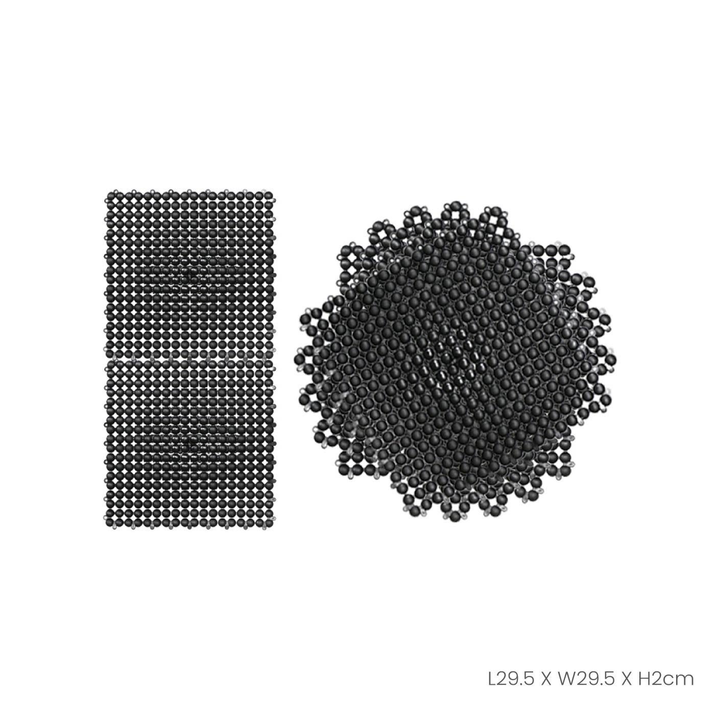 PVC MAT (6PC/PKT) (3148-6)