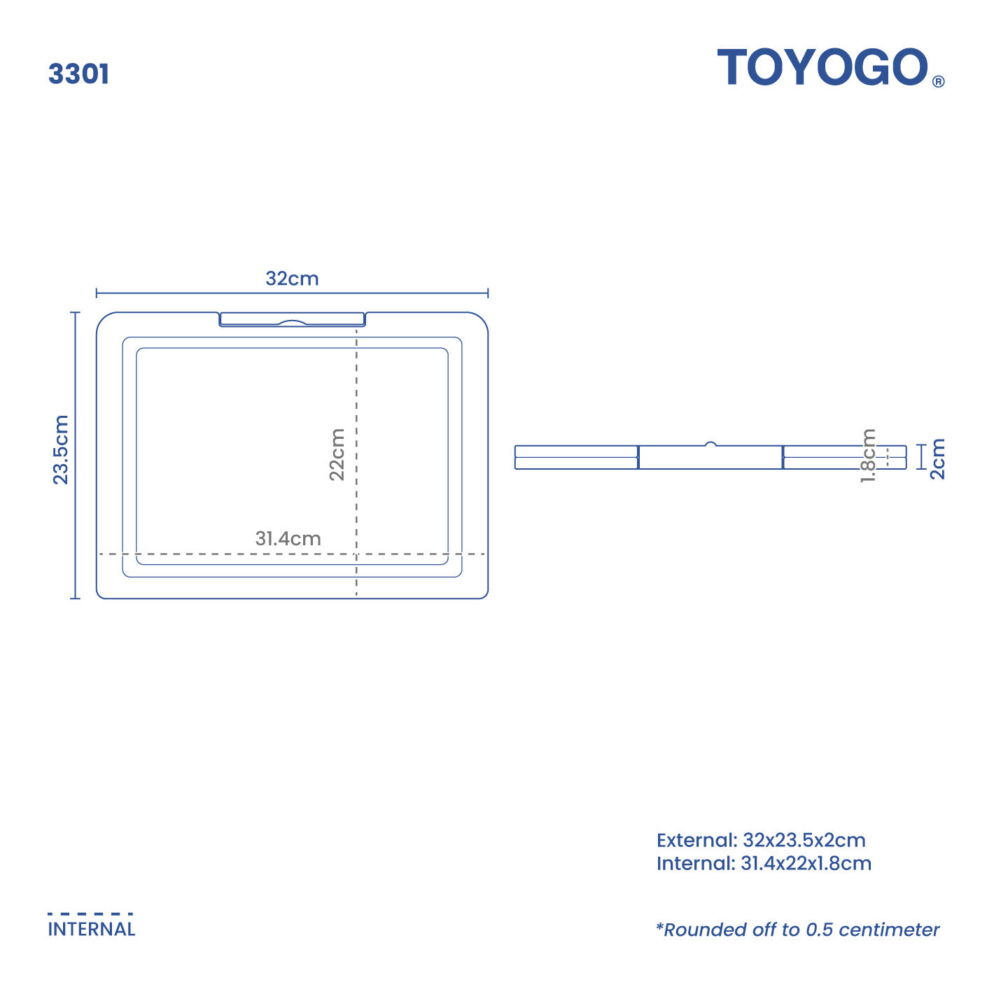 A4 PAPER CASE (S) (3301)