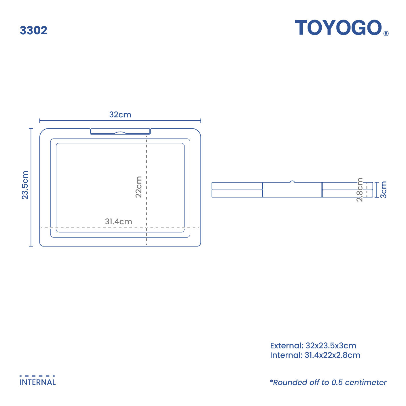 A4 PAPER CASE (L) (3302)