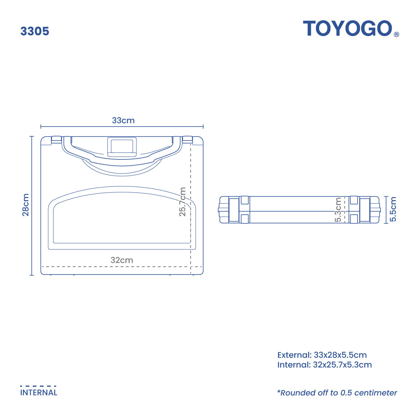 HANDY FILE CASE 5CM (3305)