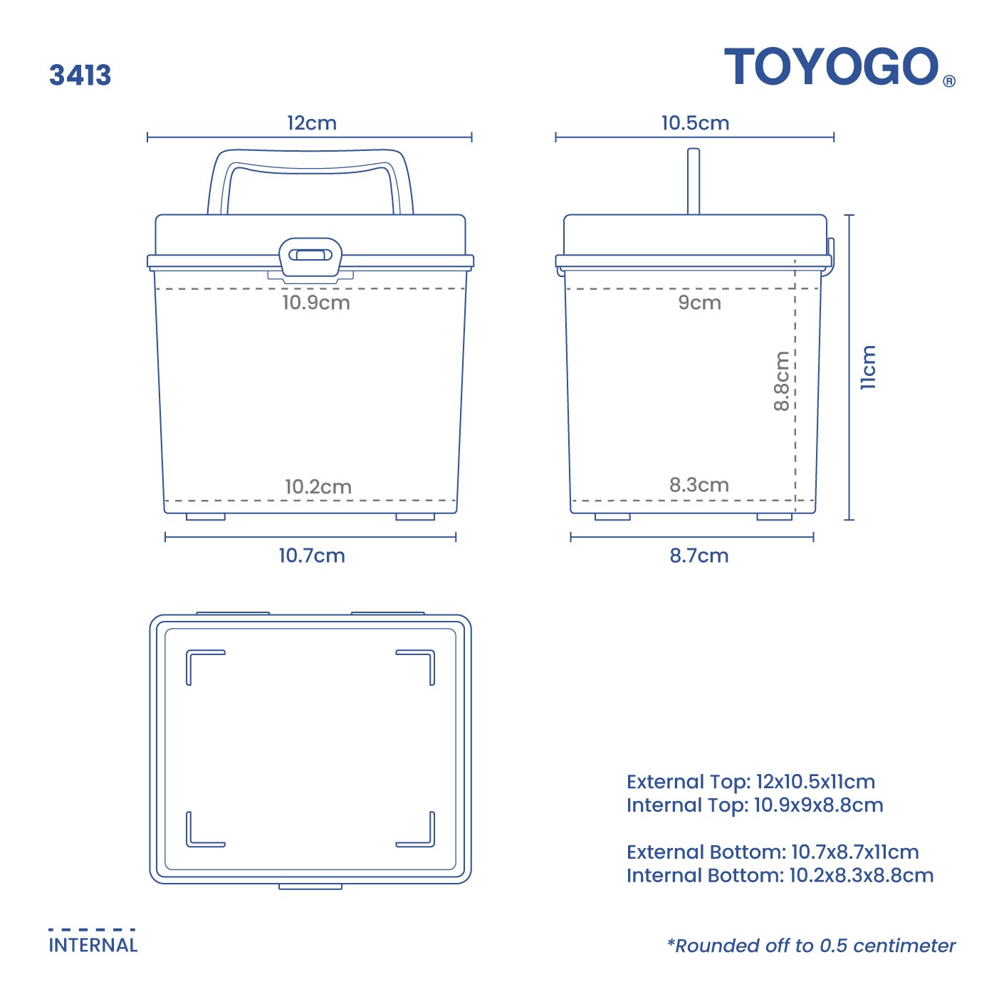 HANDY CLIP BOX (3413)
