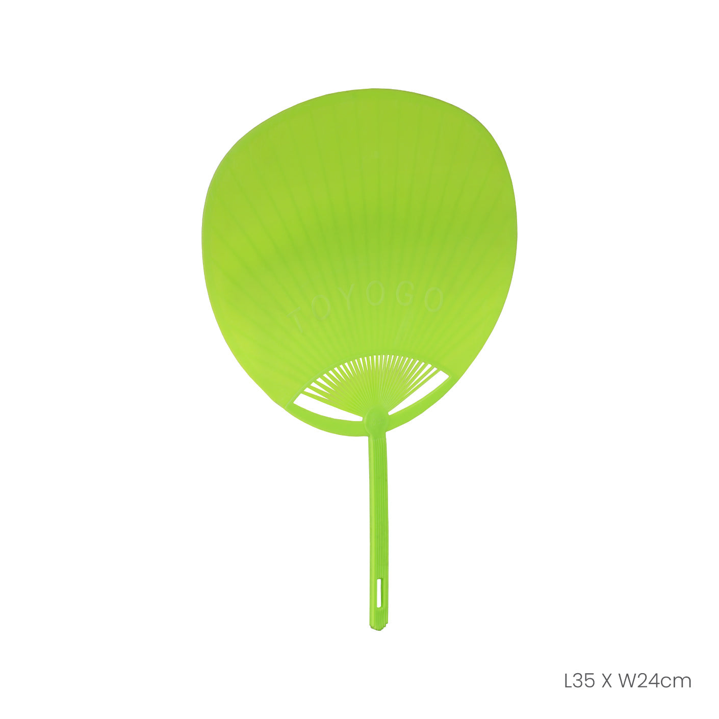 PLASTIC HAND FAN (2PC/SET) (369)