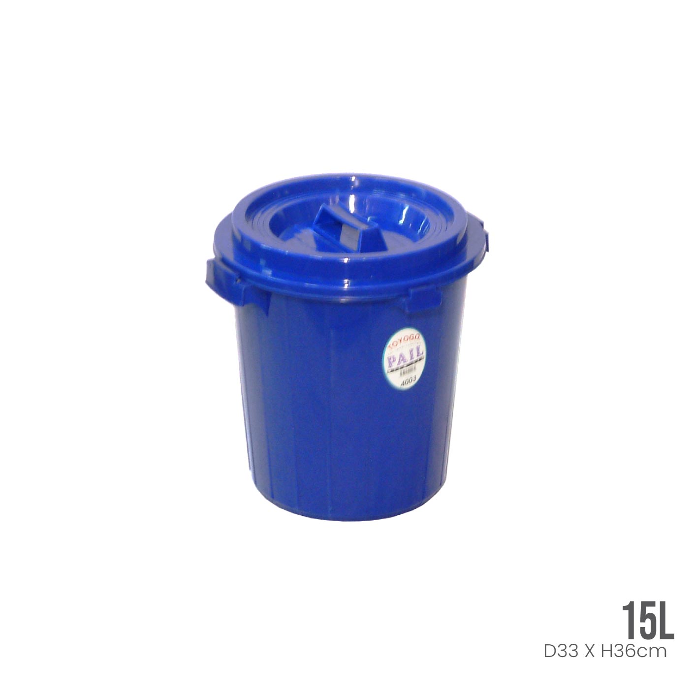 PAIL WITH COVER 4 GAL (4003)