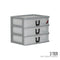 3TIER COLLEGE A4 DRAWER (407-3)