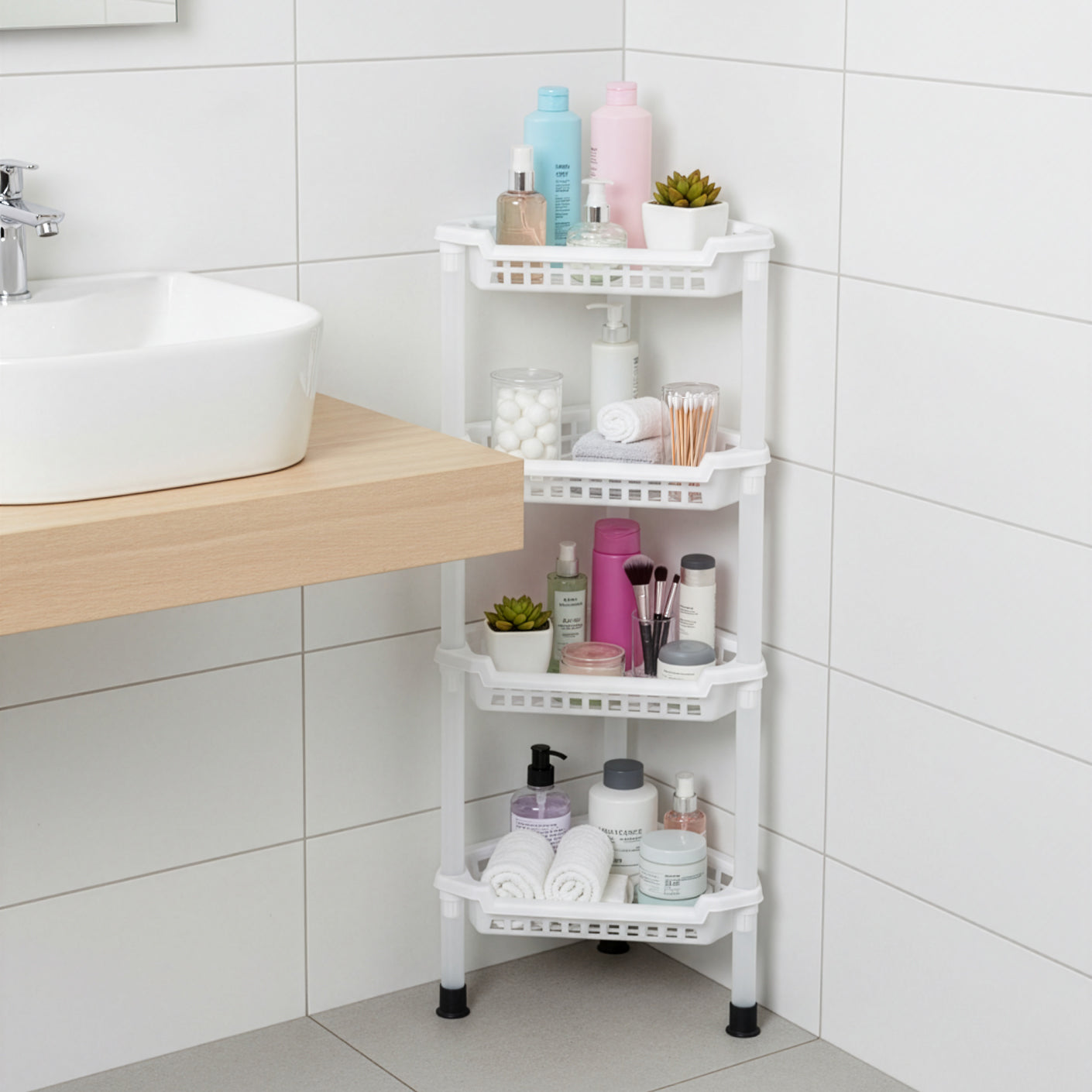 4 TIER CORNER RACK (4119-4)