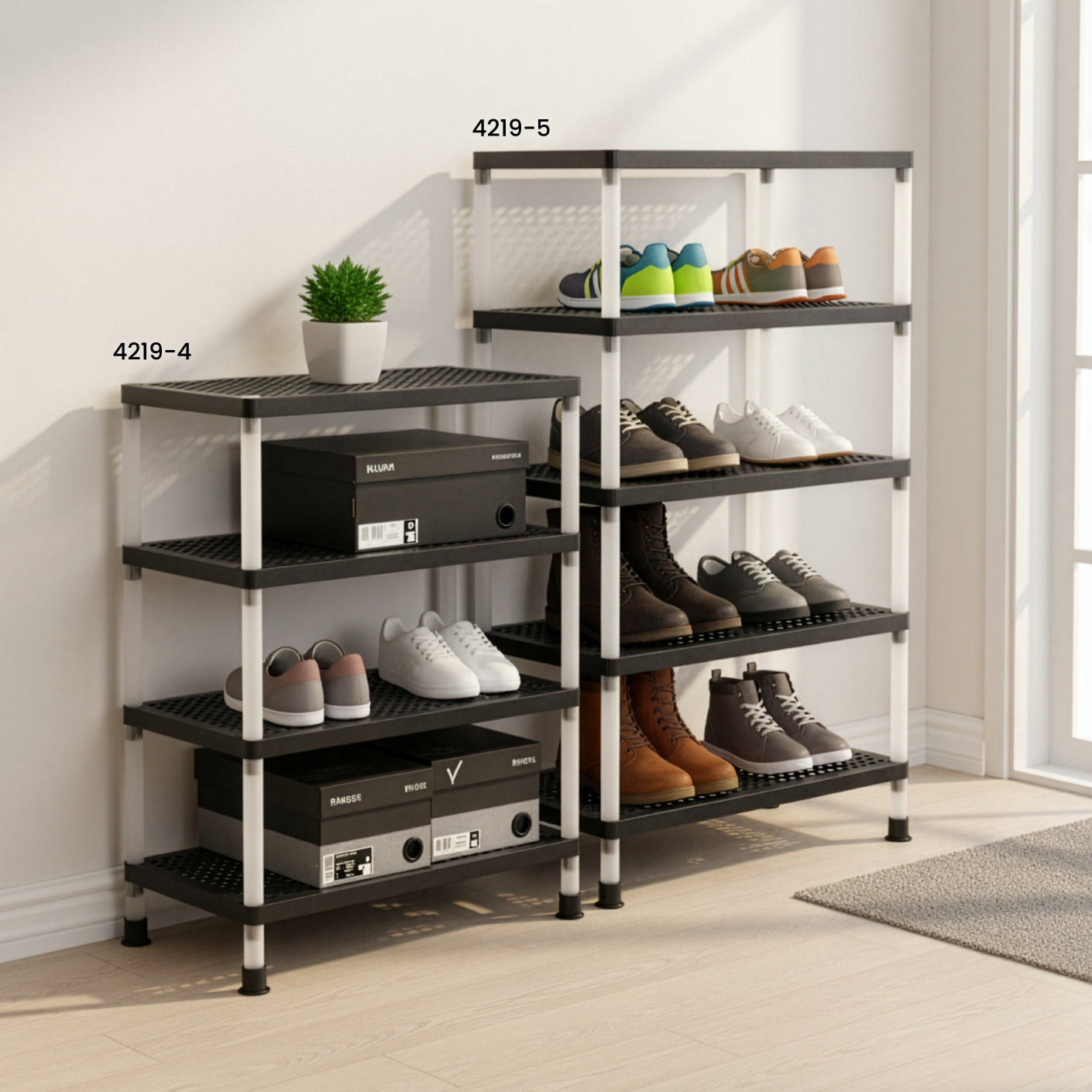 5 TIER SHOE/MULTI RACK (4219-5)