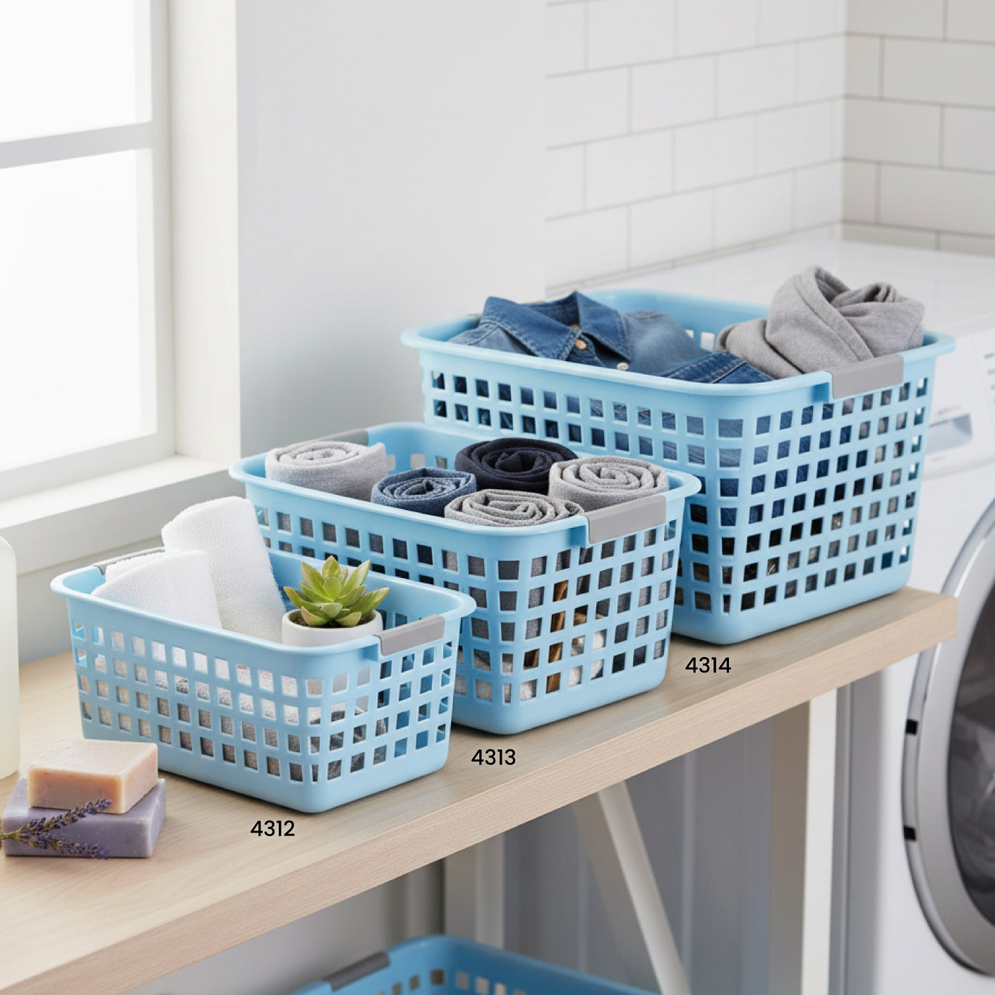 PON-PON BASKET (M) (4313)