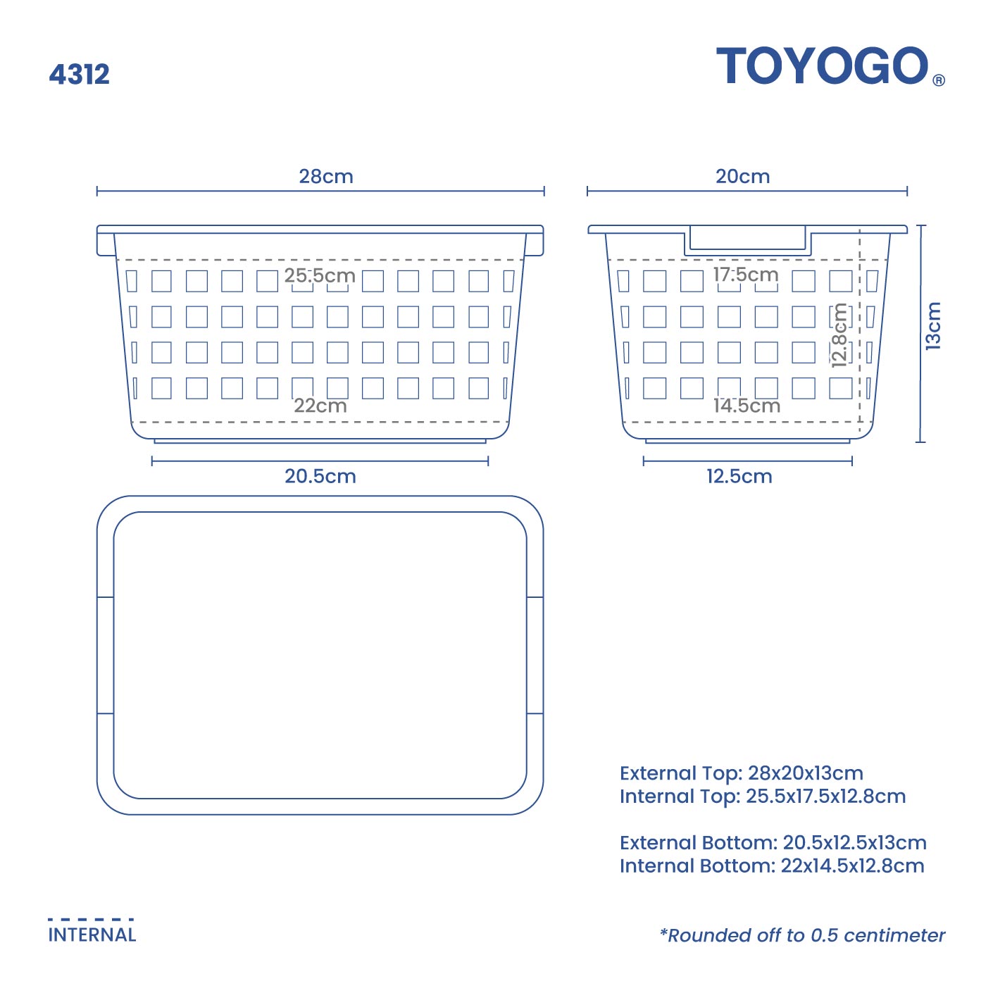 PON-PON BASKET (S) (4312)