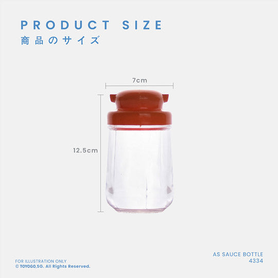 AS SAUCE BOTTLE (4334)