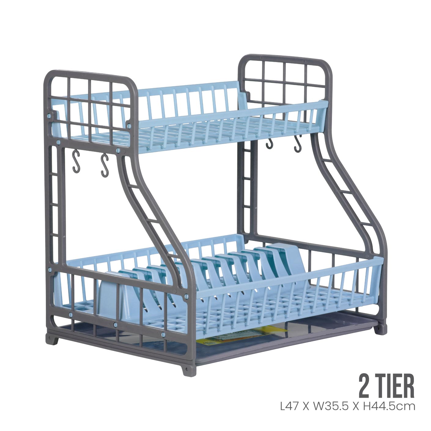 2 TIER AQUILY DISH RACK (4810)