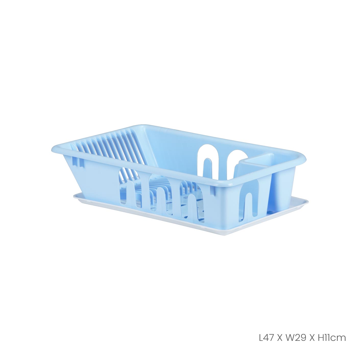 DISH DRAINER W/TRAY (4811-P)