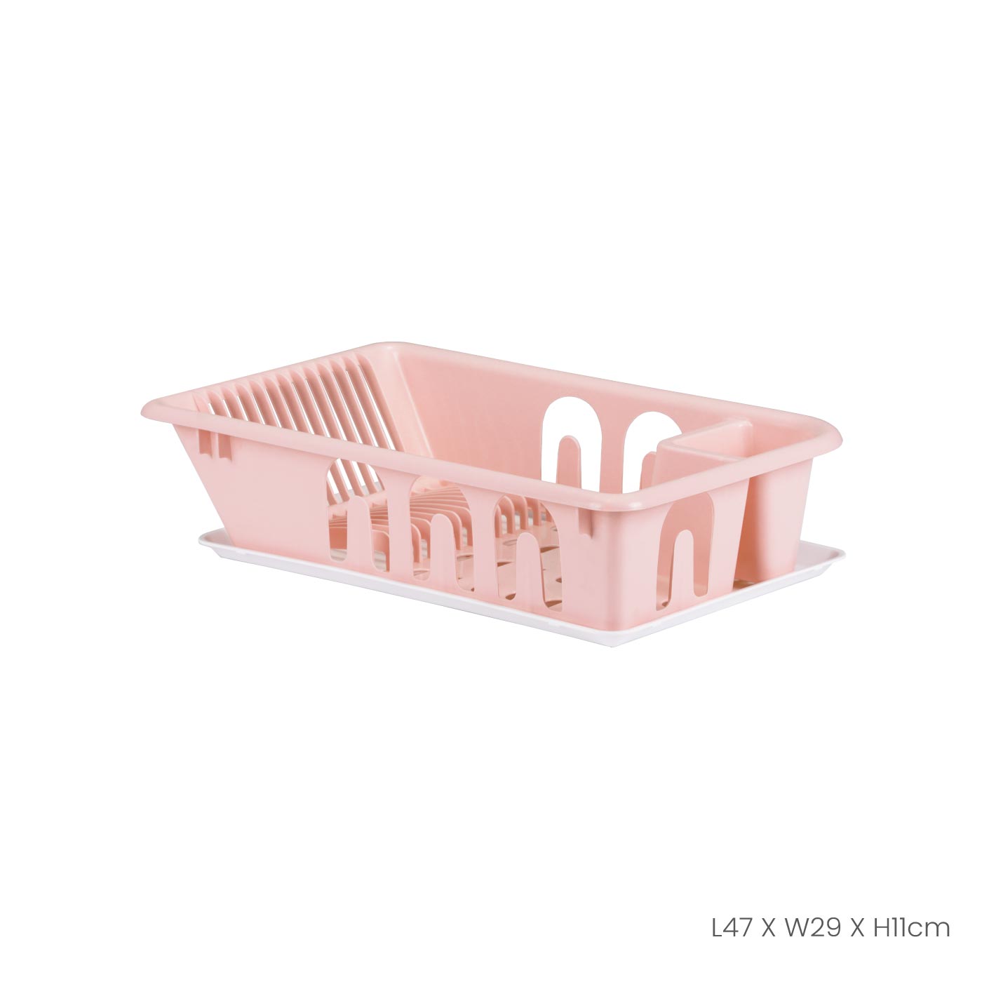 DISH DRAINER W/TRAY (4811-P)