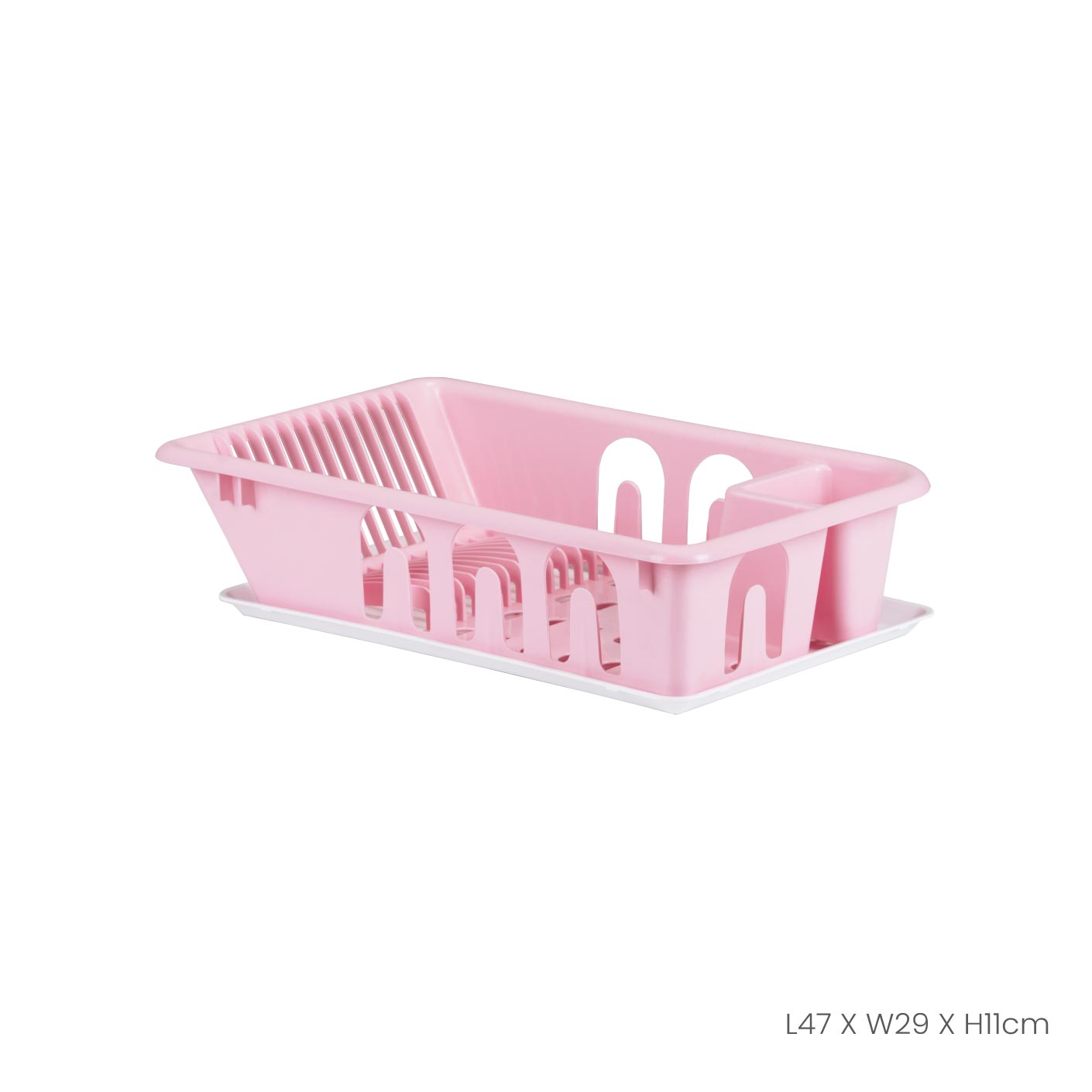 DISH DRAINER W/TRAY (4811-P)