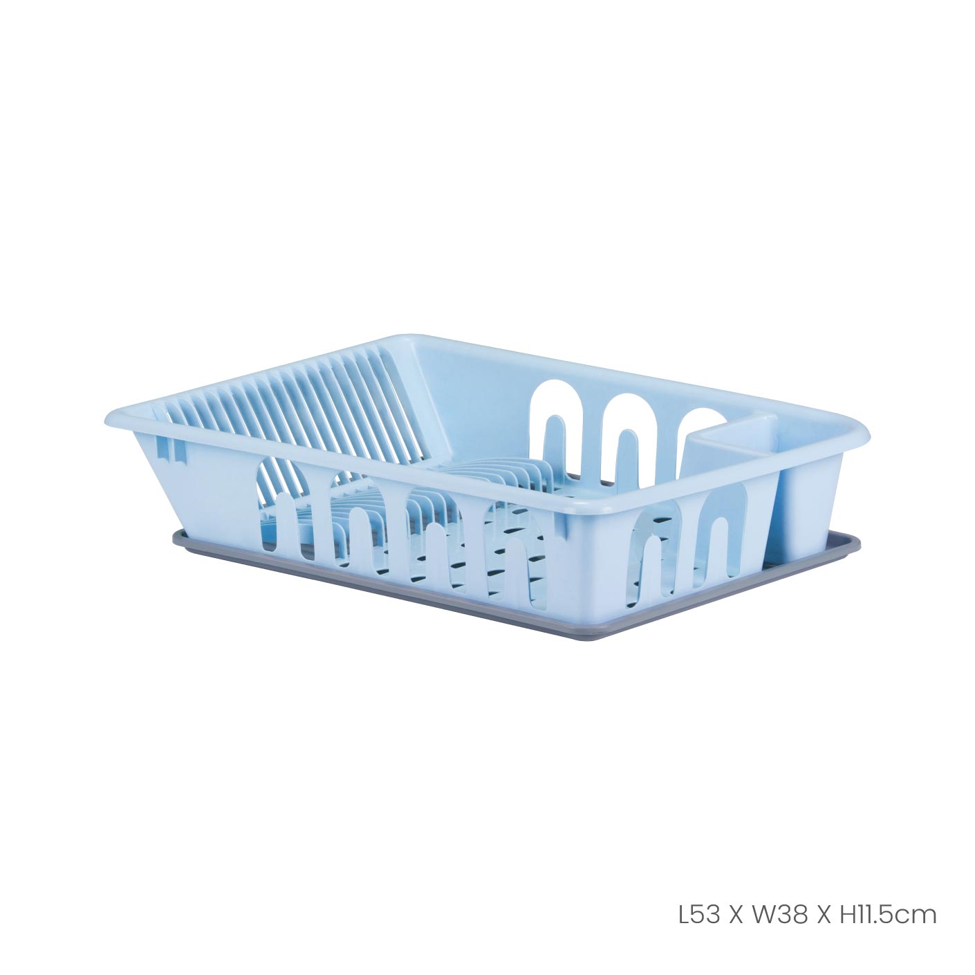DISH DRAINER W/TRAY (4812-P)