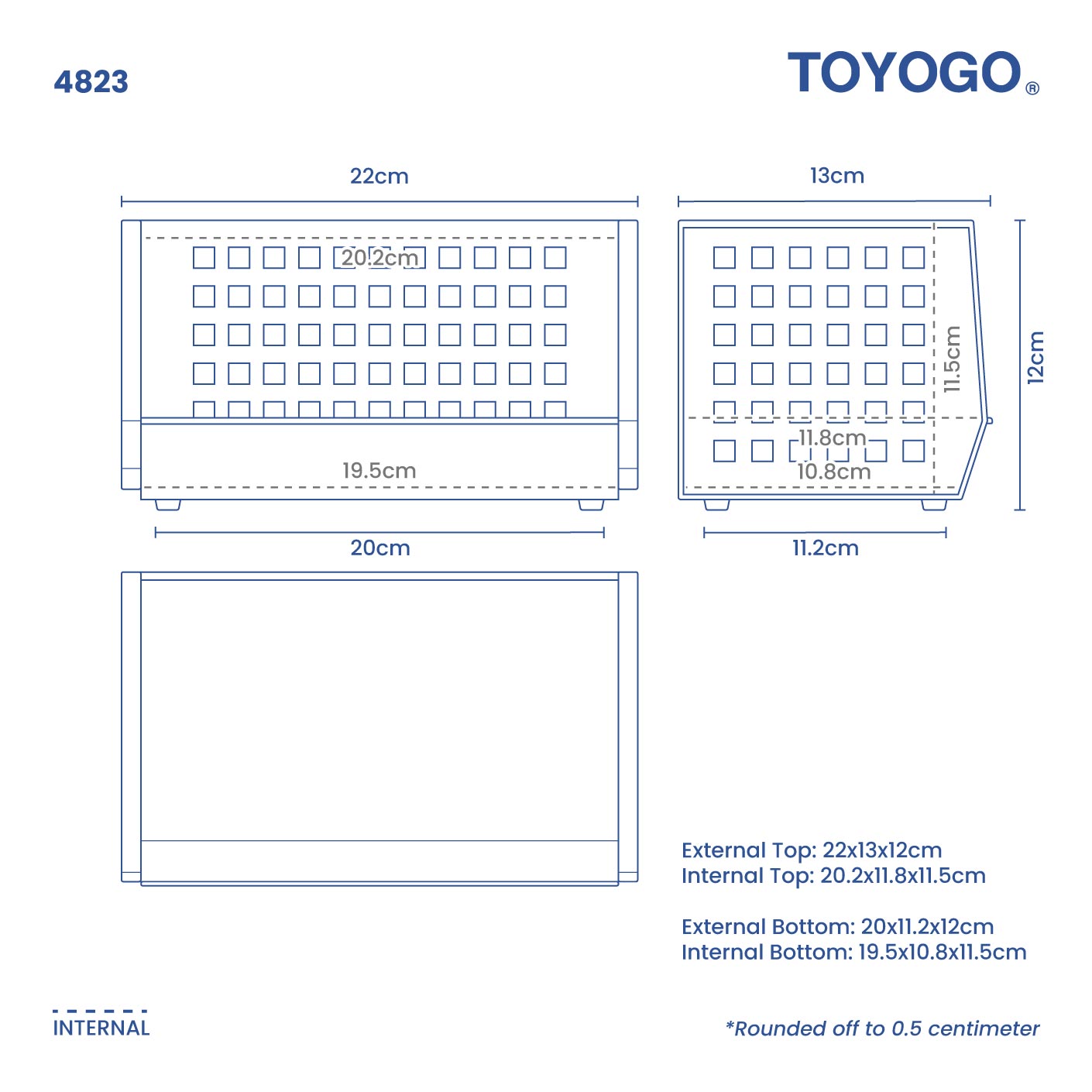 OPEN BASKET RACK (4823)