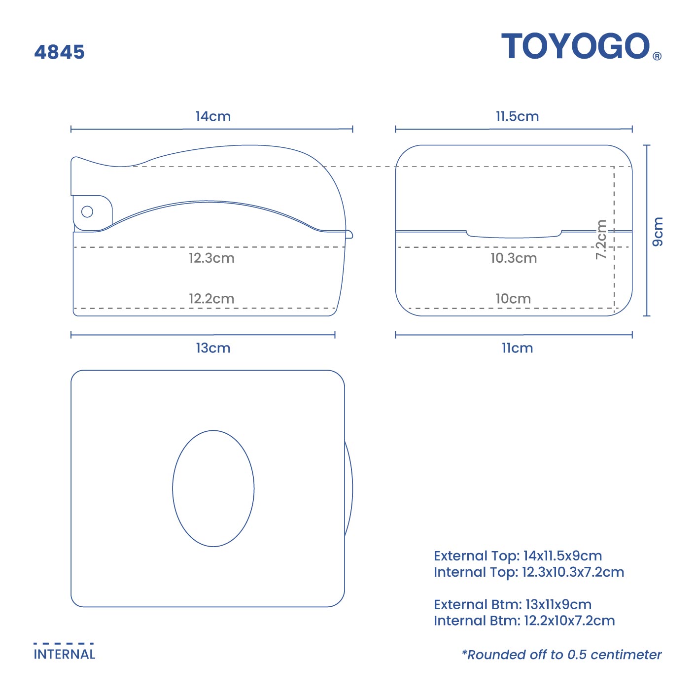 TISSUE ROLL HOLDER (4845)