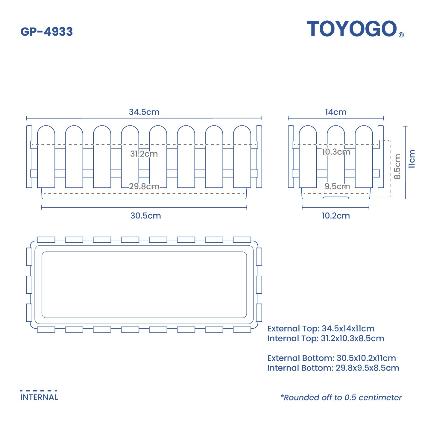 GARDEN POT RT (GP-4933)