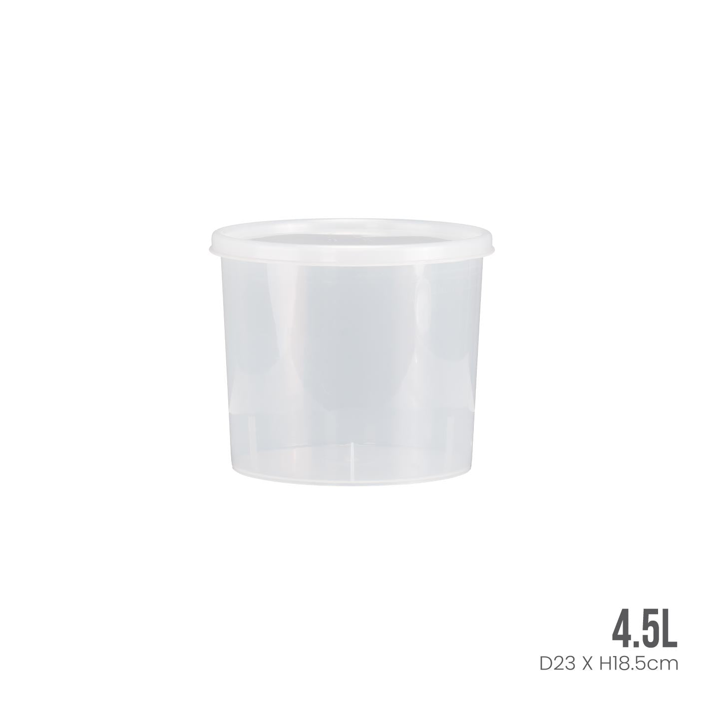 ROUND CONTAINER W/LID (5013)