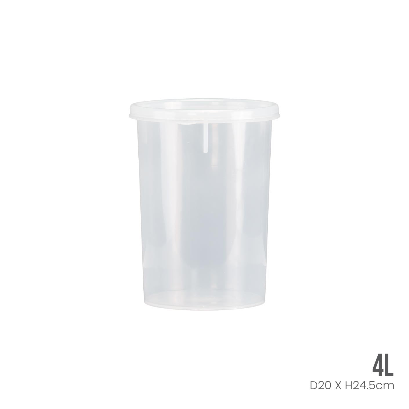 ROUND CONTAINER W/LID (5014)